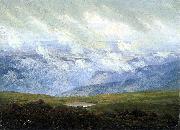 Caspar David Friedrich Drifting Clouds oil painting